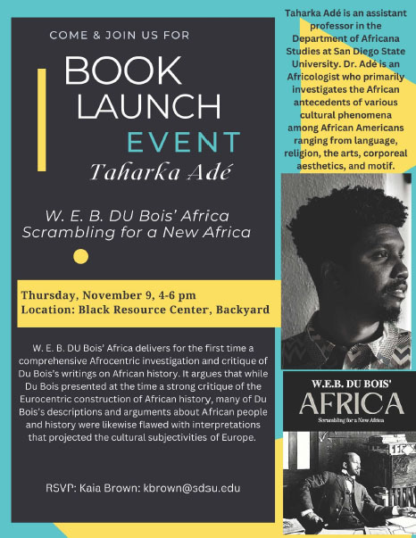 Book Event Celebration: Taharka Adé