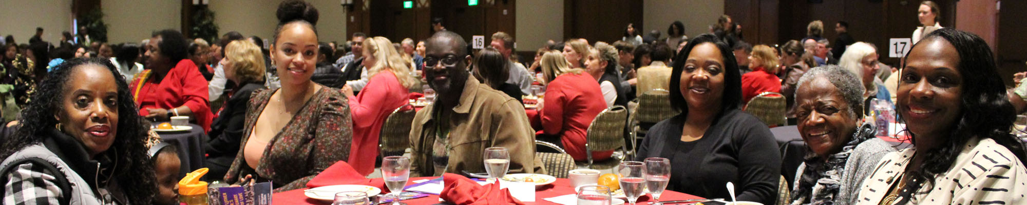 Faculty at Martin Luther King, Jr Luncheon