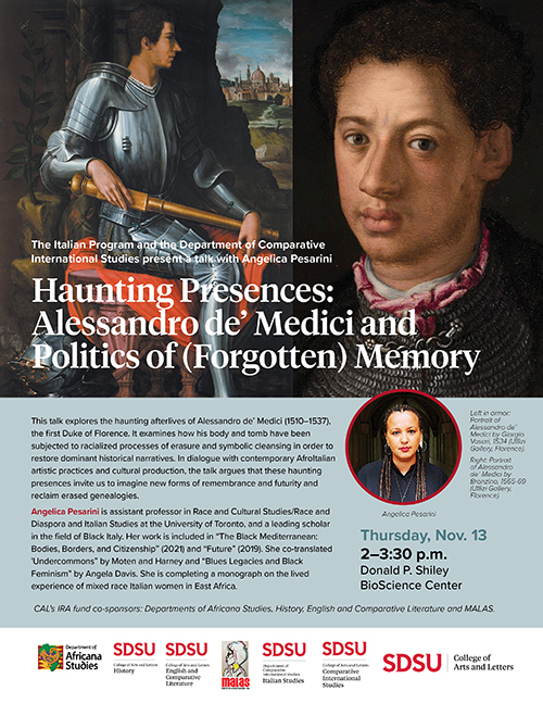 Haunting Presences: Alessandro de’ Medici and Politics of (Forgotten) Memory